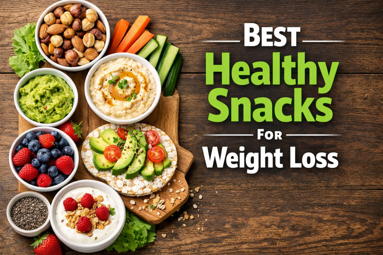25 Best Healthy Snacks For Weight Loss