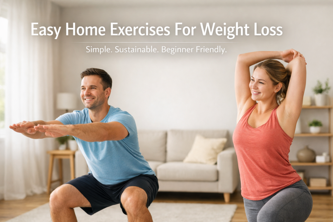 Easy Home Exercises For Weight Loss