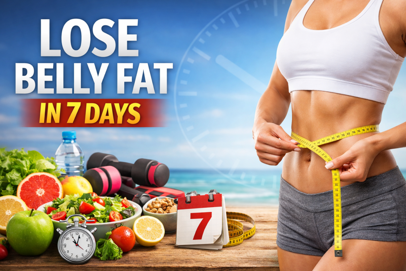 lose belly fat in 7 days