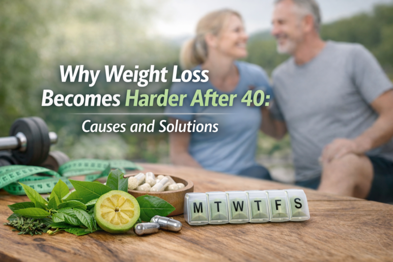 Why Weight Loss Becomes Harder After 40: Causes and Solutions