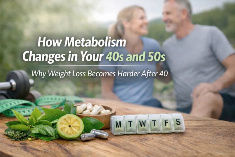 How Metabolism Changes in Your 40s and 50s