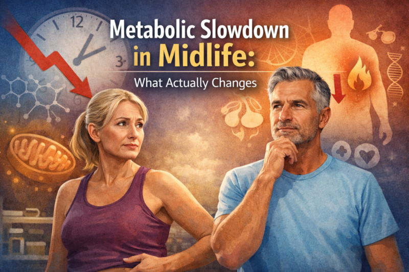 Metabolic Slowdown in Midlife: What Actually Changes