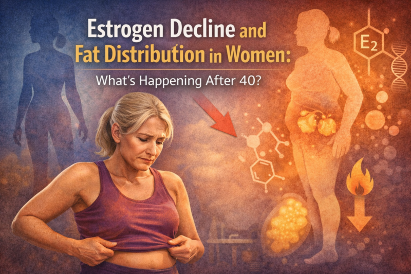 Estrogen Decline and Fat Distribution in Women