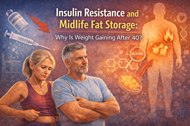 Insulin Resistance and Midlife Fat Storage